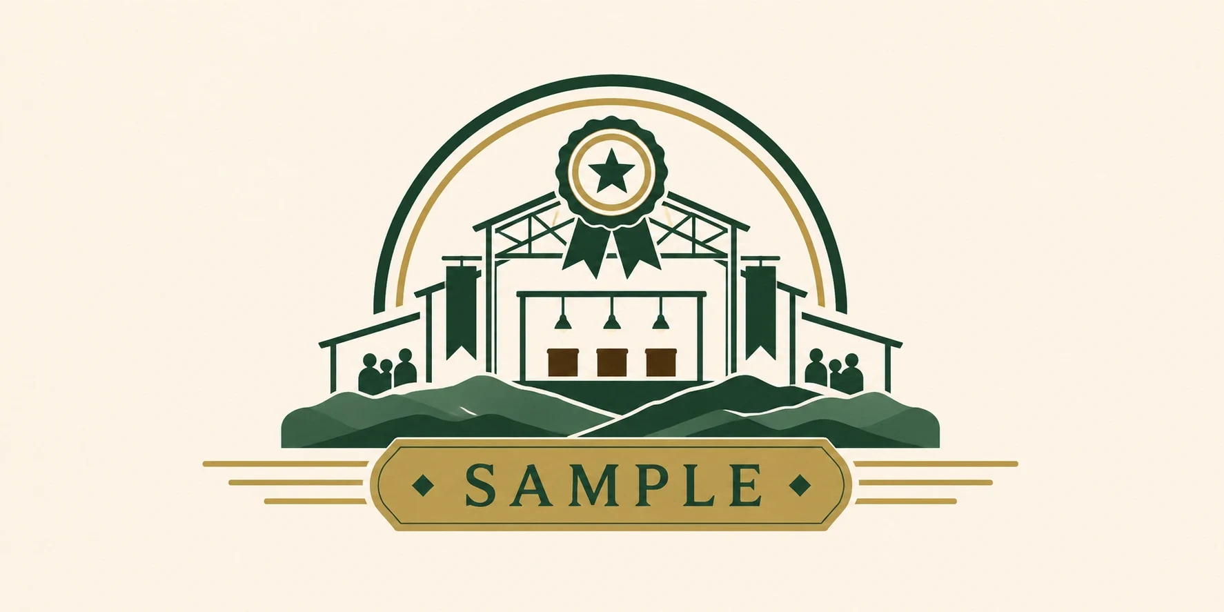 Fictional event partner sample placeholder